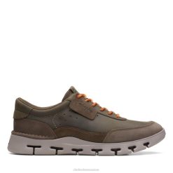 olive foncée clarks nature x one olive foncée Hommes N6R8B6648 Clarks olive foncé