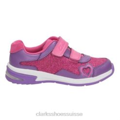 Piper Ace Pre G Fit Clarks Violet unisexe N6R8B4758 Clarks violet