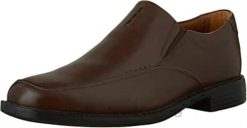 robe à enfiler en cuir unbizley lane pour hommes oxfords clarks marron Hommes N6R8B741 Clarks brun