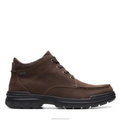 rockie 2 hi gore-tex nubuck marron nubuck marron clarks unisexe N6R8B6790 Clarks nubuck marron