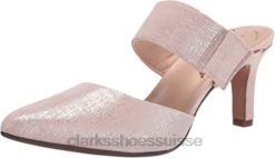 rose poussiéreux intérêt escarpin clarks illeana daisy pour femme femmes N6R8B2368 Clarks