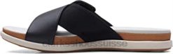 sandale clarks synthétique noire pour femme Eliza April Slide femmes N6R8B1859 Clarks synthétique noir