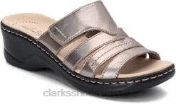 Sandale Lexi Sabrina pour femme en étain Clarks femmes N6R8B407 Clarks étain
