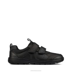 scooter en cuir noir run kid clarks en cuir noir unisexe N6R8B5860 Clarks Cuir noir