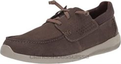 sneaker gorwmoc pour hommes marron nubuck clarks Hommes N6R8B1838 Clarks nubuck marron