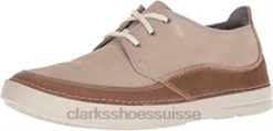 sneaker gosler edge pour hommes clarks en daim sable Hommes N6R8B406 Clarks daim sable