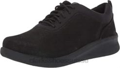 sneaker sillian 20 Pace pour femme en nubuck synthétique noir clarks femmes N6R8B1622 Clarks nubuck synthétique noir