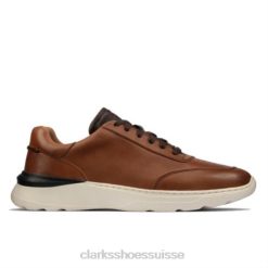 sprint lite dentelle clarks cuir beige Hommes N6R8B4533 Clarks cuir beige