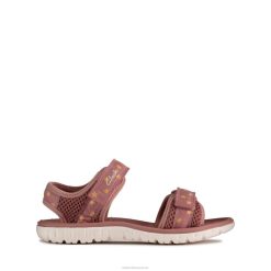 surfingtide t clarks vieux rose enfants N6R8B3799 Clarks rose poussiéreux