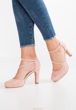 talons hauts clarks roses unisexe N6R8B7003 Clarks rose