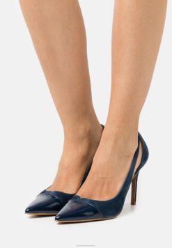 talons hauts en cuir clarks bleus unisexe N6R8B7000 Clarks bleu