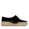 tasse wallabee clarks noir femmes N6R8B3023 Clarks nubuck noir