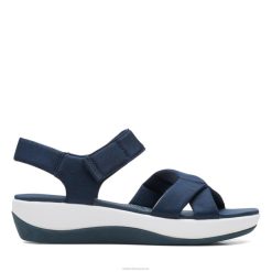 textile bleu marine clarks arla gracie femmes N6R8B3384 Clarks textile marine