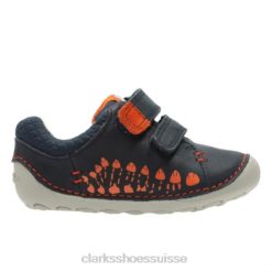 ti ny trail fst g fit clarks cuir marine unisexe N6R8B4999 Clarks cuir marine