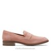trish rose clarks en daim rose femmes N6R8B3950 Clarks daim rose