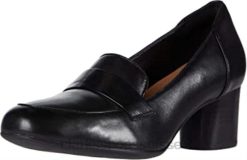 un cosmo way cuir noir clarks cuir noir unisexe N6R8B1477 Clarks Cuir noir