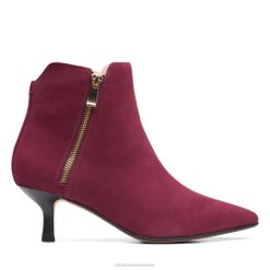 violet 55 zip daim merlot daim merlot clarks femmes N6R8B5974 Clarks daim merlot