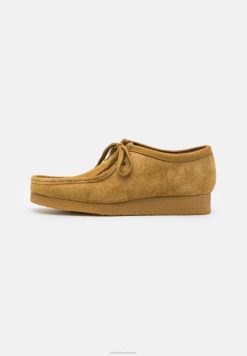 wallabee chaussures à lacets décontractées clarks oak unisexe N6R8B7141 Clarks chêne