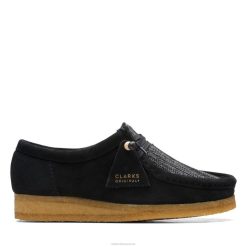 wallabee en raphia noir clarks femmes N6R8B3412 Clarks raphia noir
