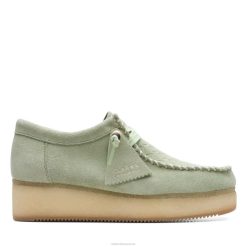 wallacraft lo clarks vert pâle femmes N6R8B3367 Clarks vert pâle