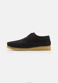 weaver chaussures à lacets décontractées clarks noir unisexe N6R8B7127 Clarks noir