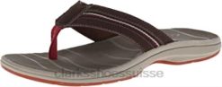 whelkie beach tongs clarks marron unisexe N6R8B1782 Clarks brun